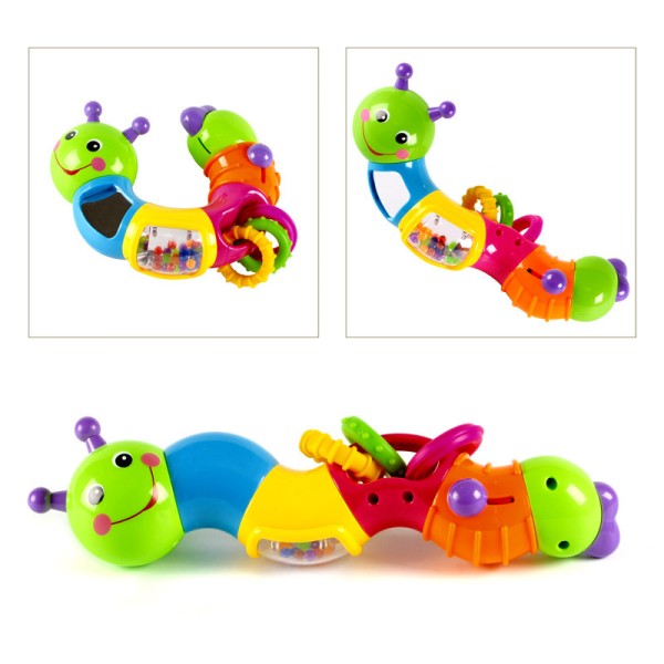 Развивающая игрушка Веселая гусеница Joy Toy 9182