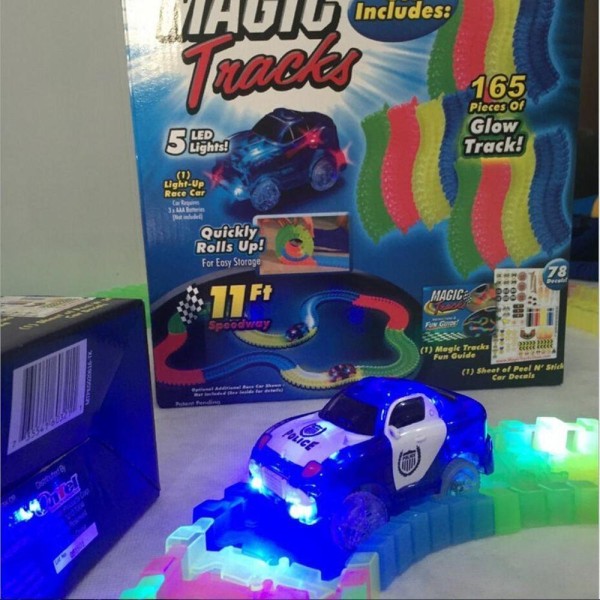Детский гоночный трек PT165 Magic Tracks (165 деталей)