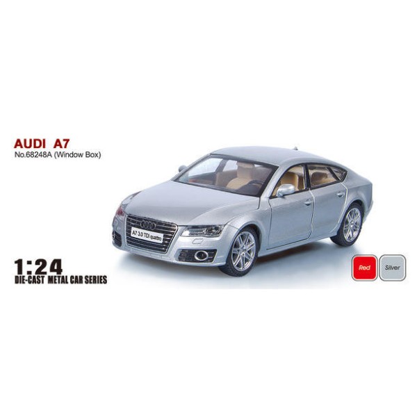 Машинка 68248А металева AUDI A7. масштаб 1:24