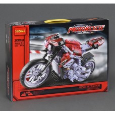 Конструктор Decool 3353 Motorbike Мотобайк. Техник