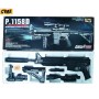 Игрушка Автомат Cyma P.1158D пневматический, пульки