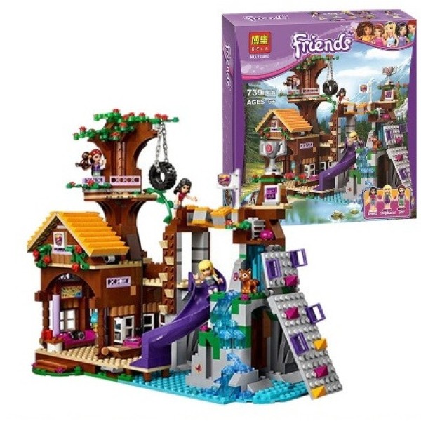 Конструктор Bela 10497 Спортивний табір будинок на дереві. Френдс (аналог Lego Friends 41122)