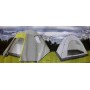Туристическая палатка Green Camp 1013-4 Тамбур. 4-х местная. 2-х слойная