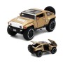 Машина металлическая 863 HUMMER. Свет. Звук. Открываются двери, багажник, капот