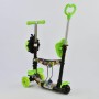 Самокат з сидінням і з ручкою Best Scooter 5в1 59050 Платформа і колеса святяться. Божа корівка