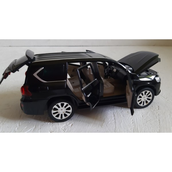 Машинка металева Лексус. Автопром 7691 Lexus LX570. Світло. Звук. Відкриваються двері, капот, багажник