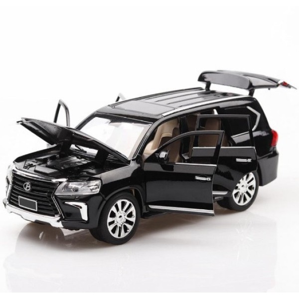 Машинка металева Лексус. Автопром 7691 Lexus LX570. Світло. Звук. Відкриваються двері, капот, багажник