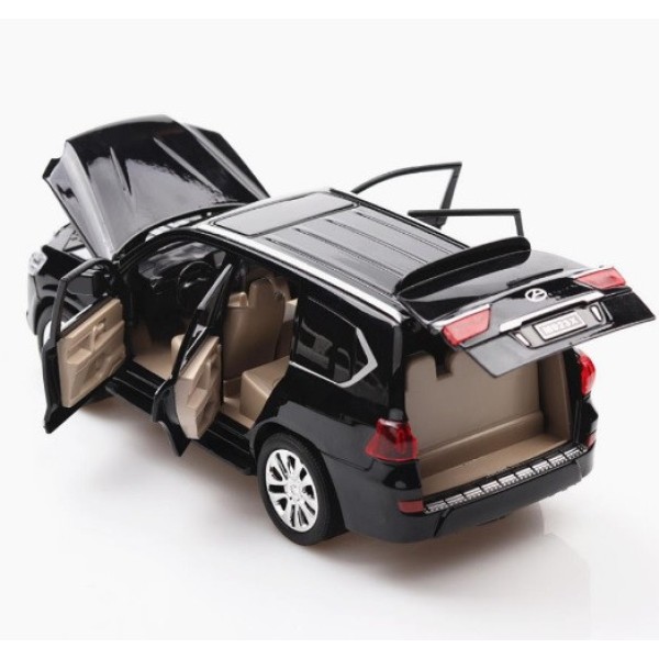 Машинка металева Лексус. Автопром 7691 Lexus LX570. Світло. Звук. Відкриваються двері, капот, багажник