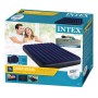 Матрас надувной 152х203х25 см. Велюровый Intex 64765 двухместный c насосом и подушками