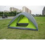 Туристическая палатка Green Camp 1018-4 с козырьком. 4-х местная. 2-х слойная