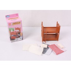 Мебель для флоксовых животных Happy Family 012-02B Кровать двухъярусная (аналог Sylvanian Families)