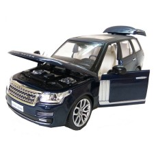 Автомодель Range Rover.Масштаб 1:24. Свет, Звук, Открываются двери, капот, багажник Черный
