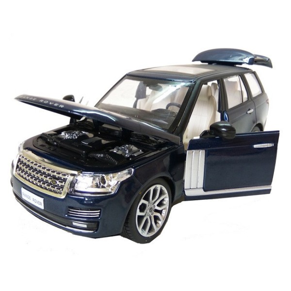 Автомодель Range Rover.Масштаб 1:24. Свет, Звук, Открываются двери, капот, багажник Черный