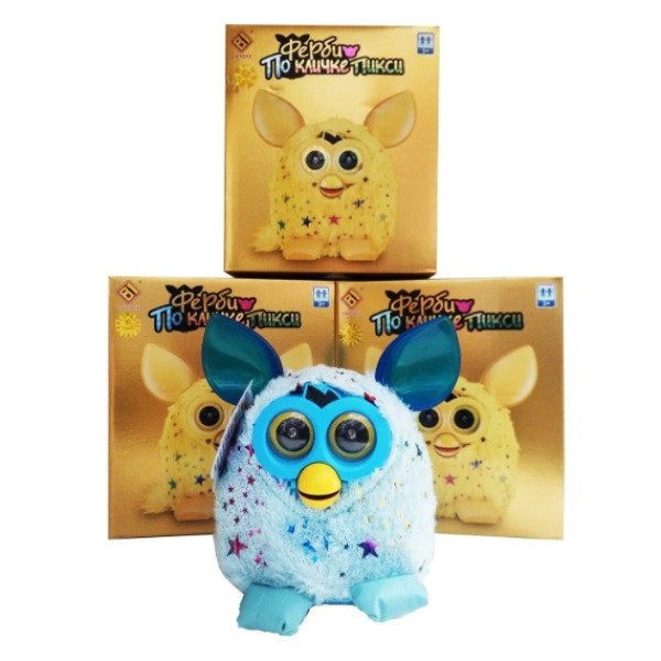 Игрушка интерактивный Ферби Пикси JD4890 Звездочка, светящиеся ушки