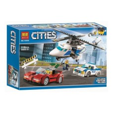 Конструктор Bela 10656 Стрімка погоня. Місто (аналог Lego City 60138)