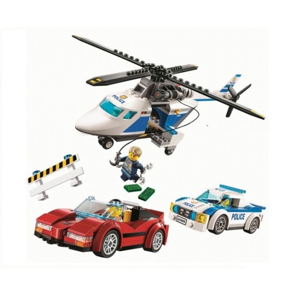 Конструктор Bela 10656 Стрімка погоня. Місто (аналог Lego City 60138)