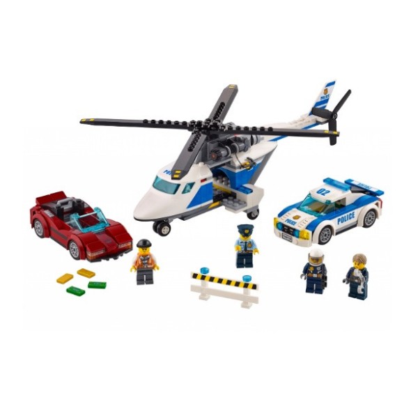 Конструктор Bela 10656 Стрімка погоня. Місто (аналог Lego City 60138)