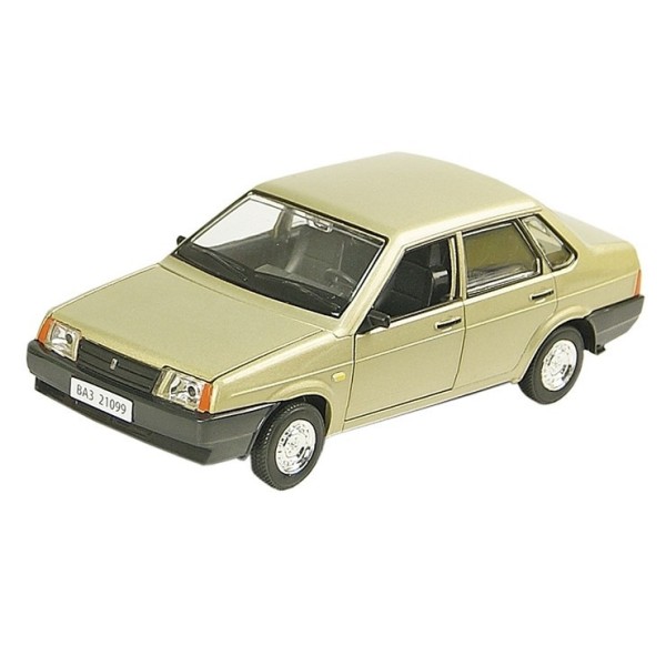 Машина металлическая 21099 Автопром. Двери, багажник, капот открываются