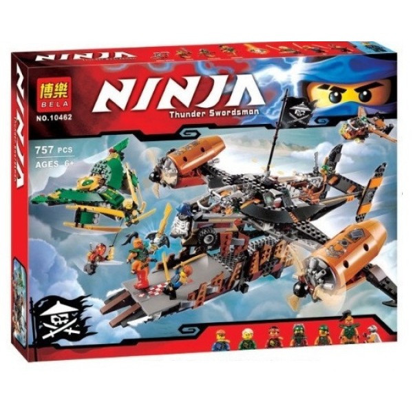 Конструктор Bela 10462 Цитадель нещасть. Ніндзяго (аналог Lego Ninjago 70605)