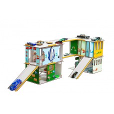 Игровой набор Детский Автокомплекс + подарок ( 5 машинок), 41014