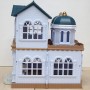 Домик Happy Family 012-11 Большая Вилла с подсветкой (аналог Sylvanian Families)