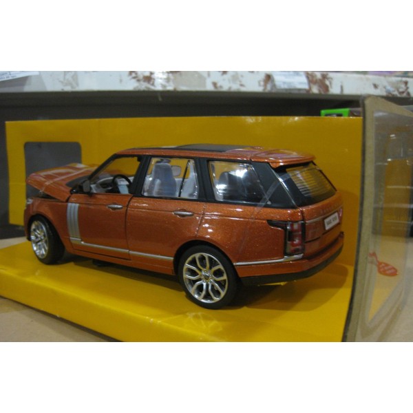 Автомодель Range Rover.Масштаб 1:24. Свет, Звук, Открываются двери, капот, багажник Оранжевый