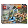 Конструктор Побег Ти-Рекса SY 1082 Мир Юрского Периода (Аналог Lego Jurassic World 10758), 289 деталей