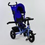 Детский трехколесный велосипед с пультом Best Trike 7700 B 1745 поворотное сиденье, надувные колеса