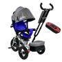 Детский трехколесный велосипед с пультом Best Trike 7700 B 3904 поворотное сиденье, надувные колеса