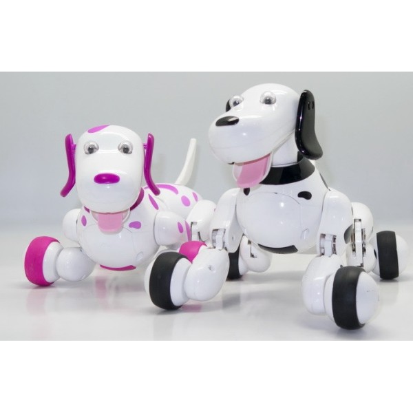 Интерактивная собака-робот 777-338 Smart Dog с пультом управления, 2 цвета