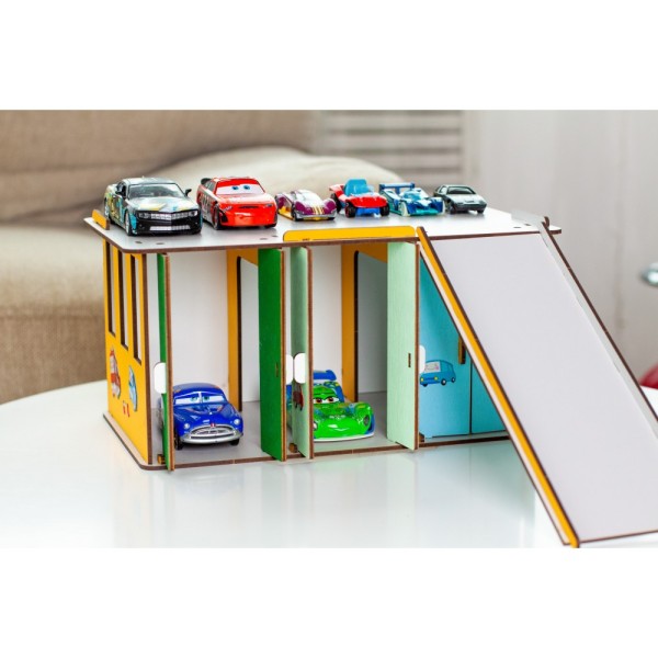 Игровой набор Гараж с эстакадой, 4100