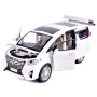 Машинка металлическая Тойота Автопром 7685 Toyota Alphard. Свет. Звук. Открываются двери, капот, багажник