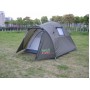 Туристическая палатка Green Camp 3006 2-х местная. 2-х слойная. Тамбур