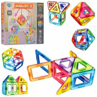 Конструктор магнитный LT1001, 30 деталей