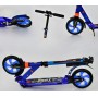 Двухколесный самокат алюминиевый Best Scooter 692. 2 амортизатора. колеса полиуретановые,