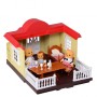Домик Happy Family 012-04 Животные флоксовые (аналог Sylvanian Families) со светом