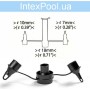 Насос Intex 68612 ручной, напольный, 30 см