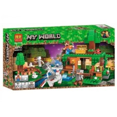 Конструктор Bela 11138 Битва за скарби. Майнкрафт (Аналог Lego Minecraft)