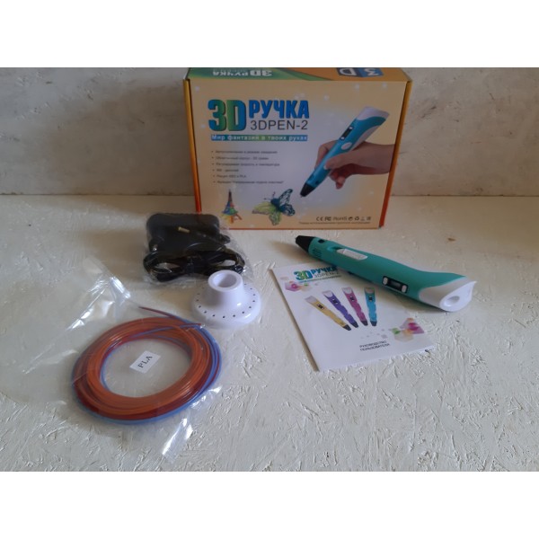 3Д ручка 3Dpen с ЖК дисплеем Рисует ABS и PLA