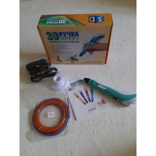 3Д ручка 3Dpen с ЖК дисплеем Рисует ABS и PLA