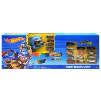 Трек Полювання на Акулу Hot Wheel 6762 Акула 18 машинок, 5 змінюють колір