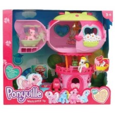 Игровой набор Моя маленькая пони Домик Пони 799 My Little Pony музыкальный, с пони