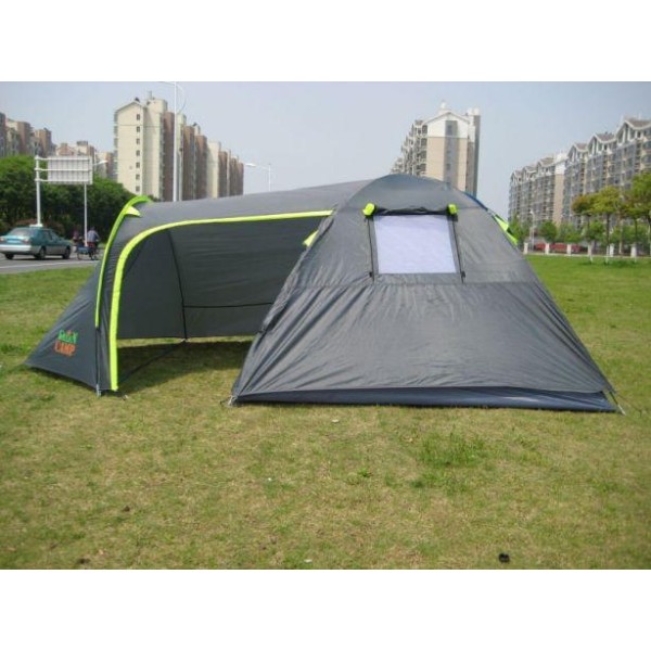 Палатка Green Camp 1009 4-х местная. 2-х слойная. С тамбуром
