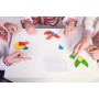 Набор Умничка HEGA 77-1 части целого, 16 элементов, в коробке-трансформере