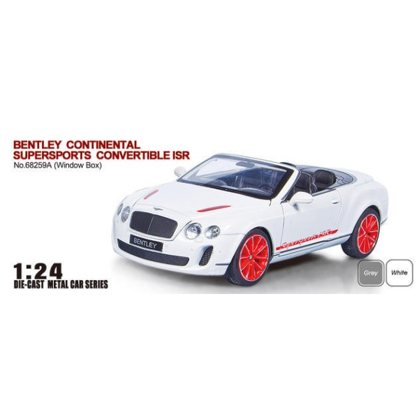 Автомодель Bentley. Автопром 68259 А. Маcштаб 1:24. Свет, Звук, Багажник и двери открываются