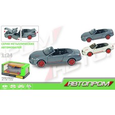 Автомодель Bentley. Автопром 68259 А. Маcштаб 1:24. Свет, Звук, Багажник и двери открываются