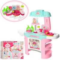 Игровой набор Кухня + Набор для ухода за малышом. 25 предметов 008-910