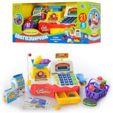 Игровой набор Кассовый аппарат Limo Toy 7162 Мини касса с чеком