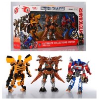 Набор трансформеров 4119 Transformers (3 модели) Оптимус Прайм. Бамблби. Гримлок 