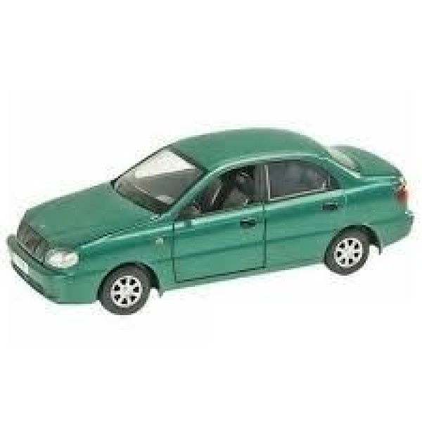 Машинка Ланос металлическая Автопром 7778 Daewoo Lanos, Свет,Звук, Открываются капот, багажник, двери.